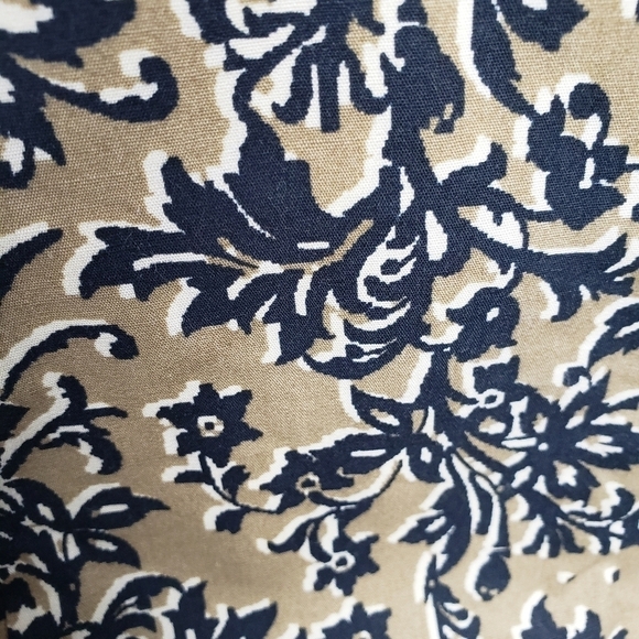 NWT R&K Originals Black and Taupe Floral Sleeveless Dress Sz 16 - Picture 12 of 12